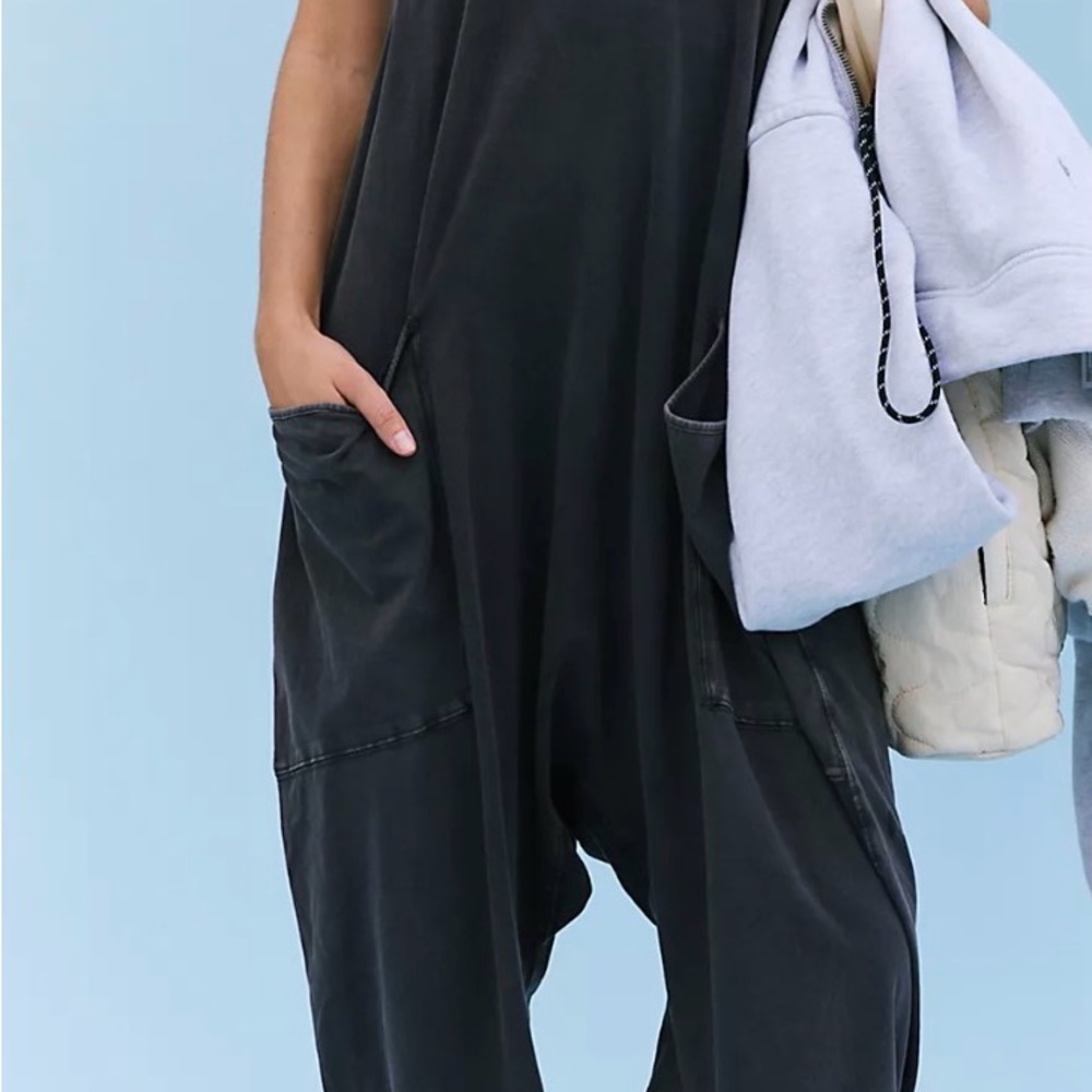 FP Movement onesie by Free People Black Jumpsuit
